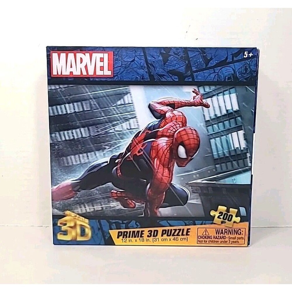 New Sealed Marvel - Prime 3D Puzzle Spider Man